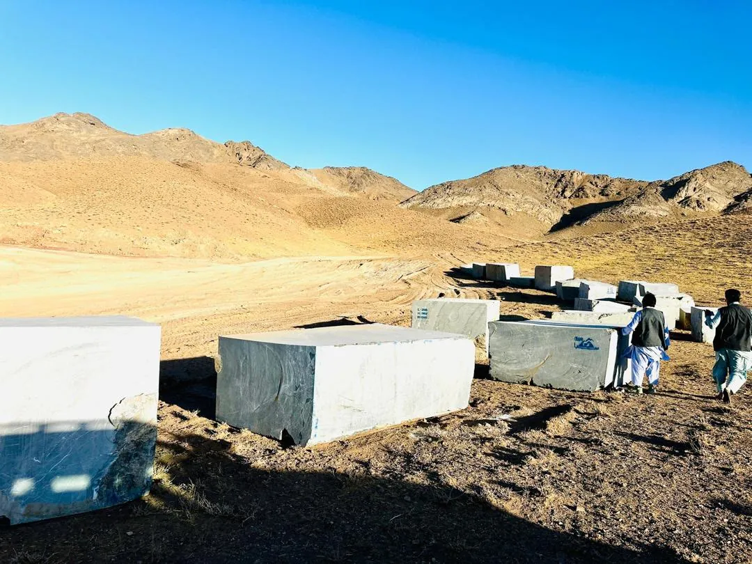 معدن سنگ مرمر صدف سرد در هرات